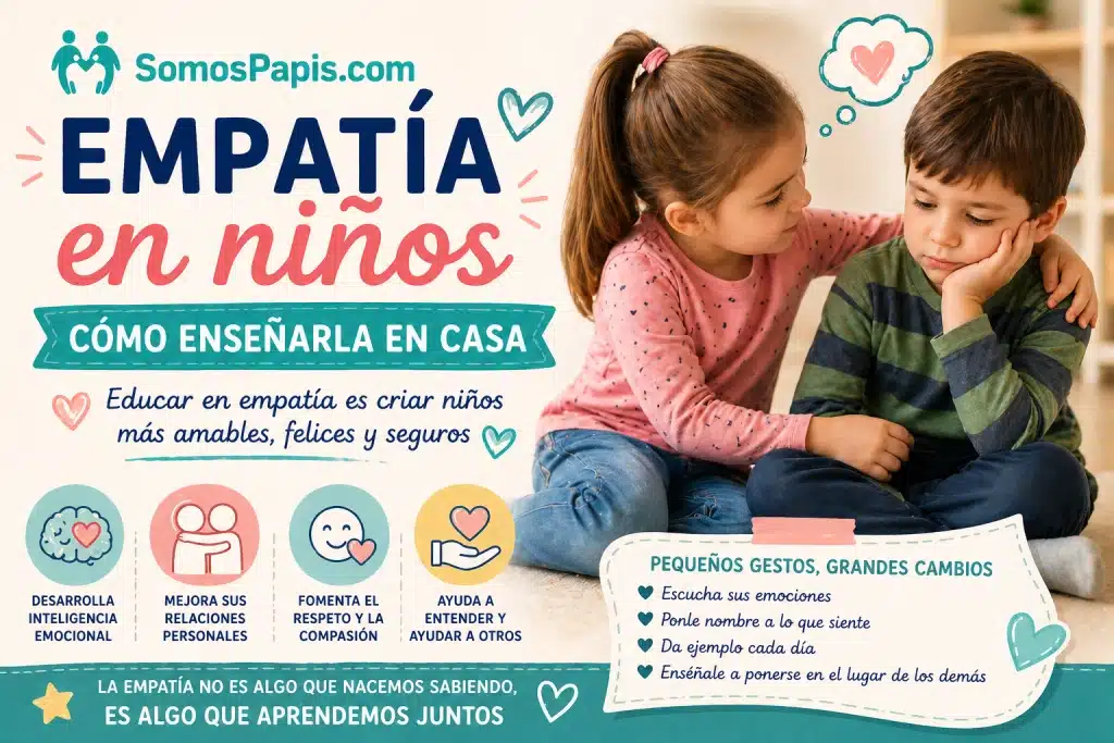 Empatía en niños y cómo enseñarla en casa Empatía en niños y cómo enseñarla en casa