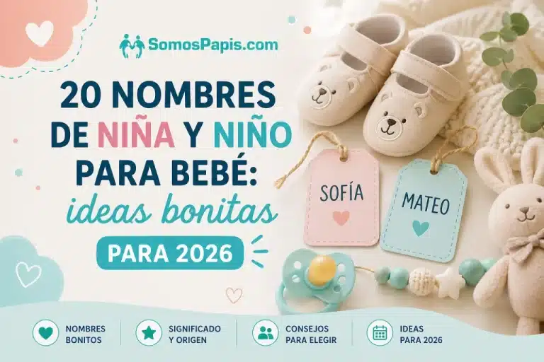 Nombres de niña y niño para bebé