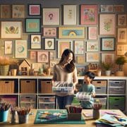 Los cuatro trucos avalados por Marie Kondo para almacenar los dibujos y manualidades de tus hijos