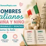 Nombres italianos de niña y niño para bebé